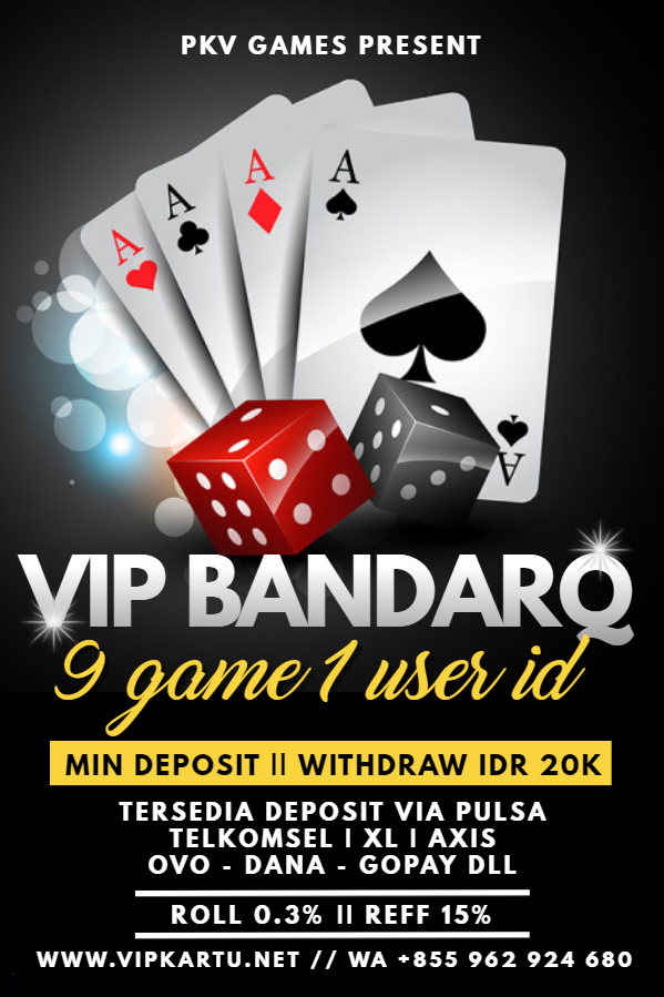 Situs poker dan domino terpercaya dengan 9 jenis permainan dalam 1 user id. Minimal deposit hanya 20 ribu tersedia juga deposit via pulsa, ovo, dana, gopay Dll.