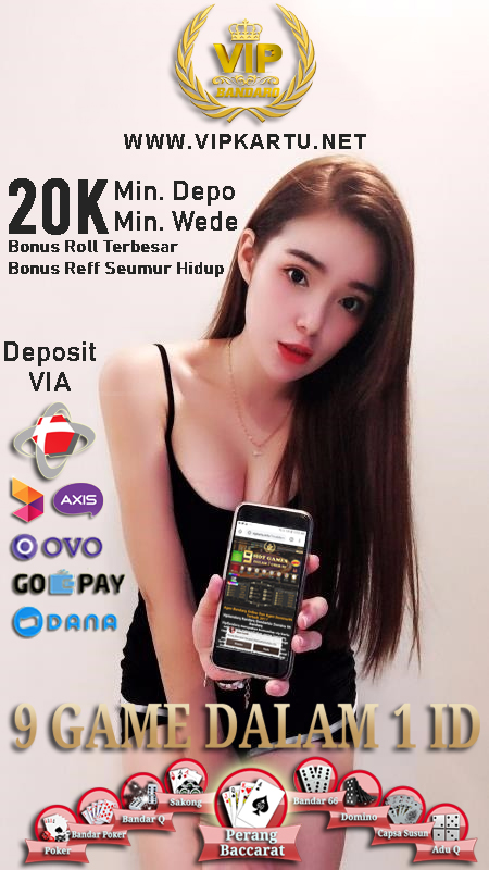 Situs poker dan domino online terpercaya mempunyai 9 jenis permainan dalam 1 akun. Minimal deposit hanya 20 ribu tersedia juga depsit via pulsa ovo dana gopay dll.