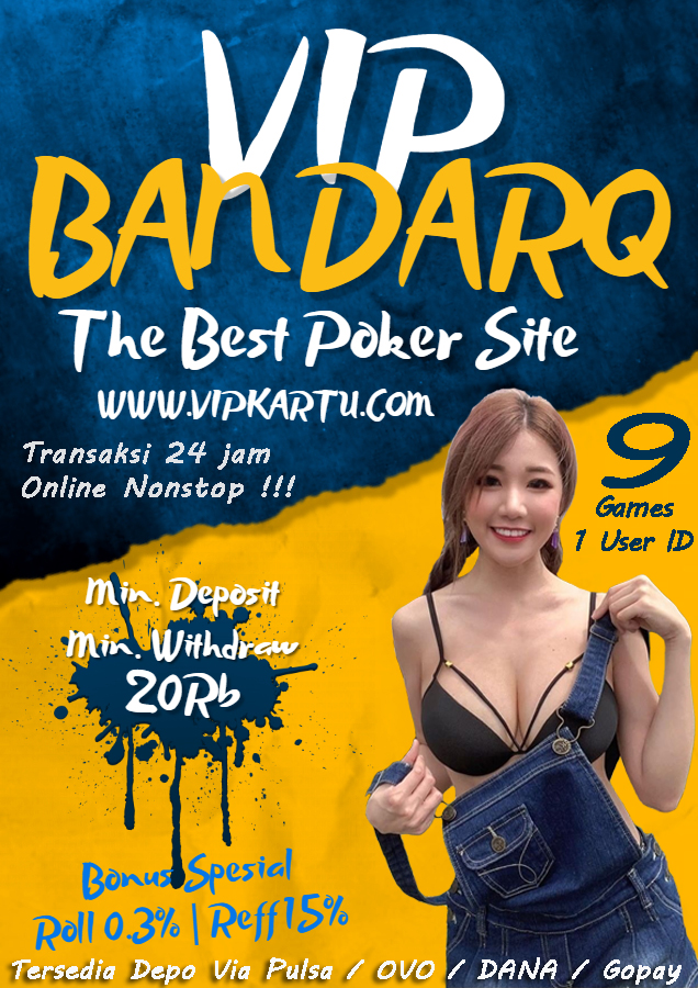 Situs poker dan domino online terpercaya dengan 9 jenis permainan. Minimal deposit hanya 20 ribu tersedia juga deposit pulsa, ovo, dana, gopay dll.