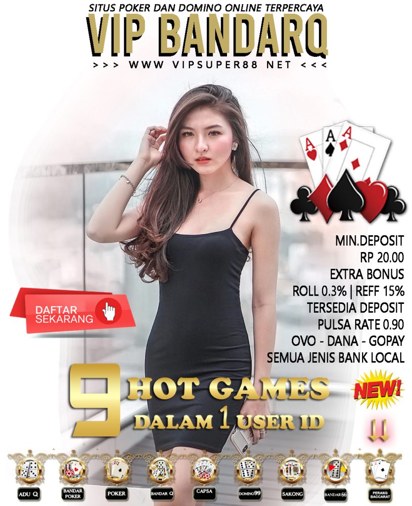 Situs poker dan domino online terpercaya dengan minimal deposit sebesar 20 ribu serta nikmati berbagai macam bonus menarik dari kami bosku 