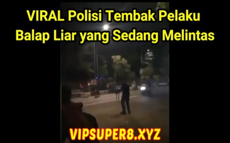 Viral Balapan Liar Ditembaki Polisi