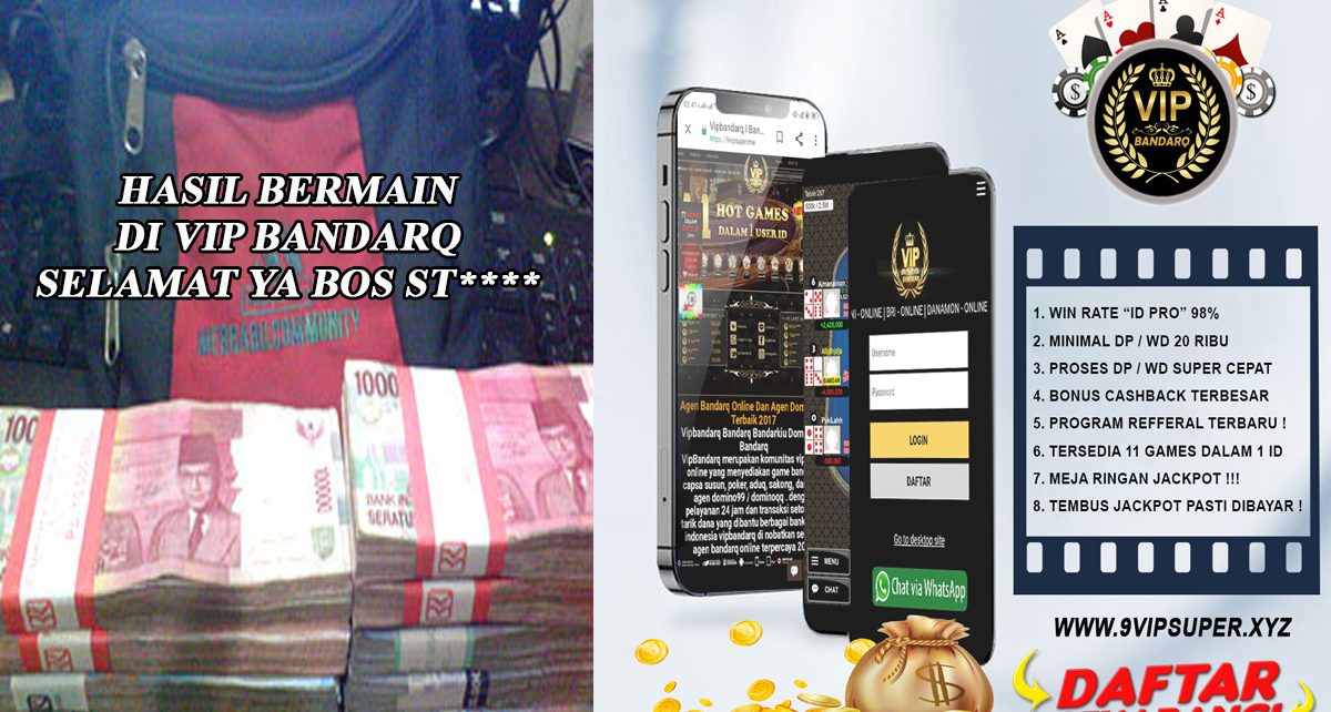 Punya Masalah Keuangan ? Join Vip BandarQ