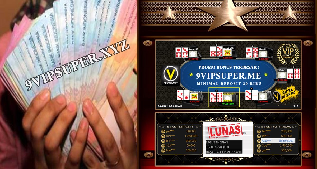 Join VIP BandarQ Situs Super Cuan Hoki !