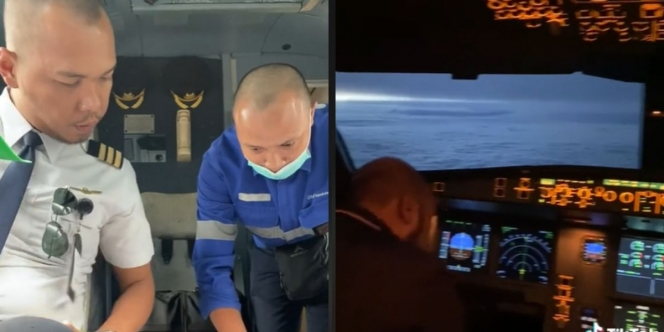 Begini Cara Pilot Tidur Saat Terbang