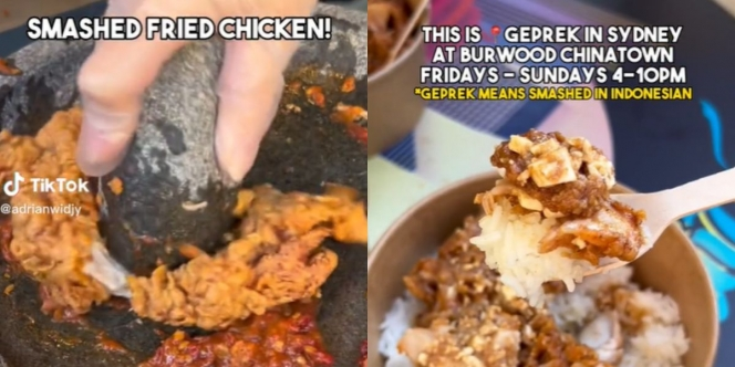 Viral Ayam Geprek di Australia, Harganya Bikin 