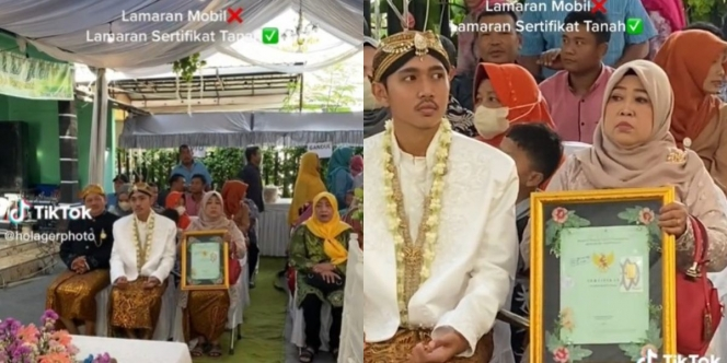 Bingkai di Samping Pengantin Bikin Salfok