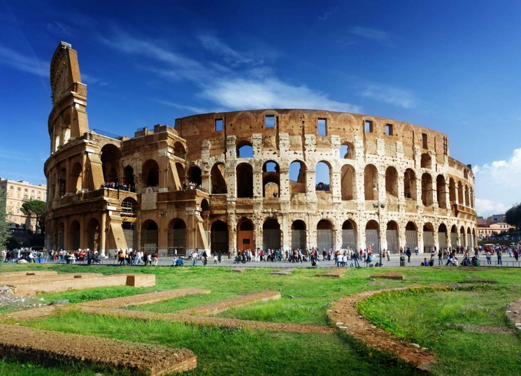 Sejarah Koloseum di kota Roma Italia