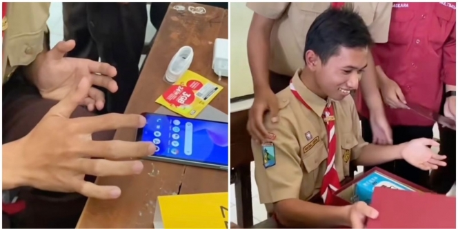 Patungan Sekelas Demi Belikan HP Teman