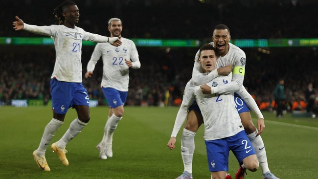 Hasil Prancis Vs Irlandia Kualifikasi EURO 2024