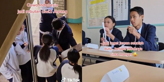 Viral Siswa Cianjur Jadi Rebutan Siswi Jepang