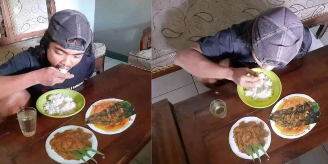 Asyik Menyantap Menu Buka Puasa Pecel Lele 