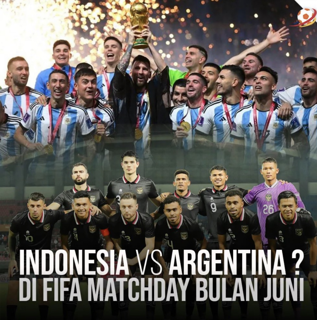 FIFA Matchday Timnas Indonesia Vs Argentina Bikin 